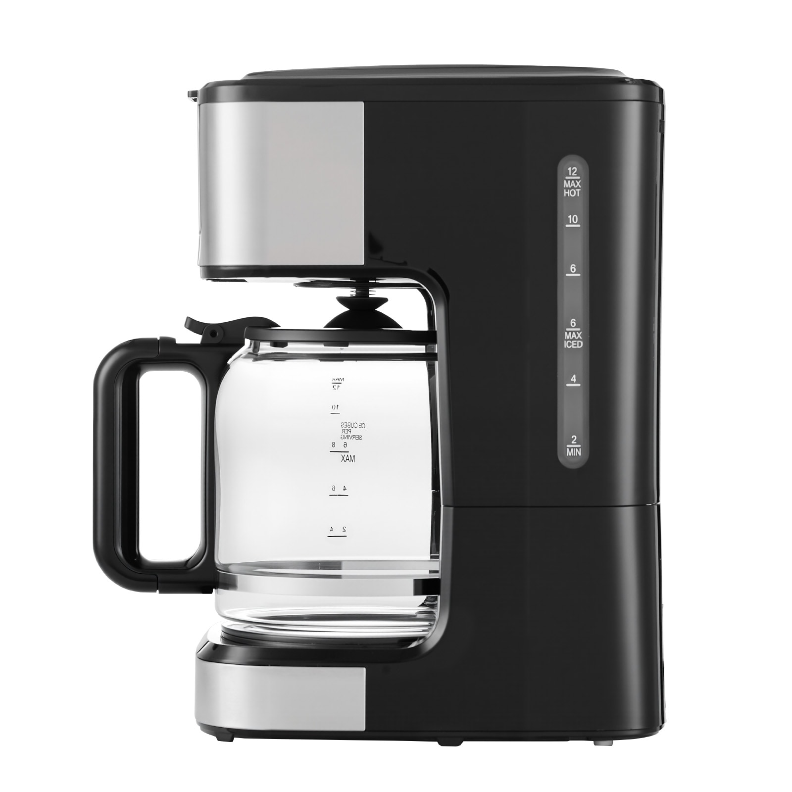 Programmable Coffee Maker, 12 Cup Programmable Drip Coffee Makers With Touch Screen, 4-Hour Keep Warm Coffee Makers Drips, 2 Brew Strengths Drip Coffee Machine For Home, 24-Hour Programmable_voghion.com